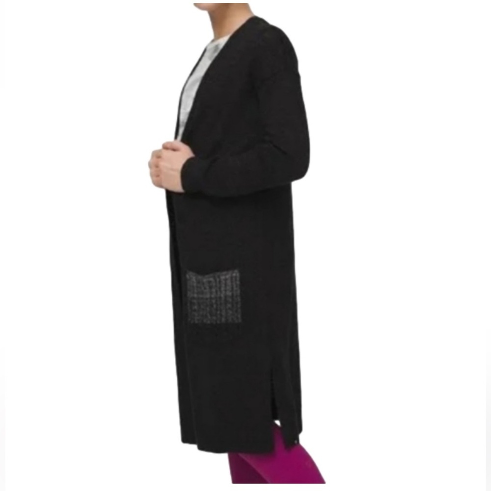 Ivivva by Lululemon Black Knit Cardigan -NWT